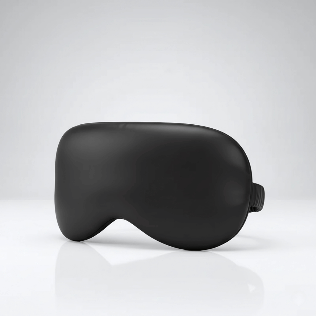 SilqSilk™ 100% Mulberry Silk Sleep Mask — 3D Pressure-Free Contour