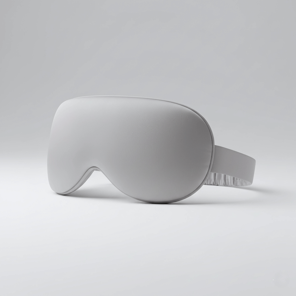 SilqSilk™ 100% Mulberry Silk Sleep Mask — 3D Pressure-Free Contour