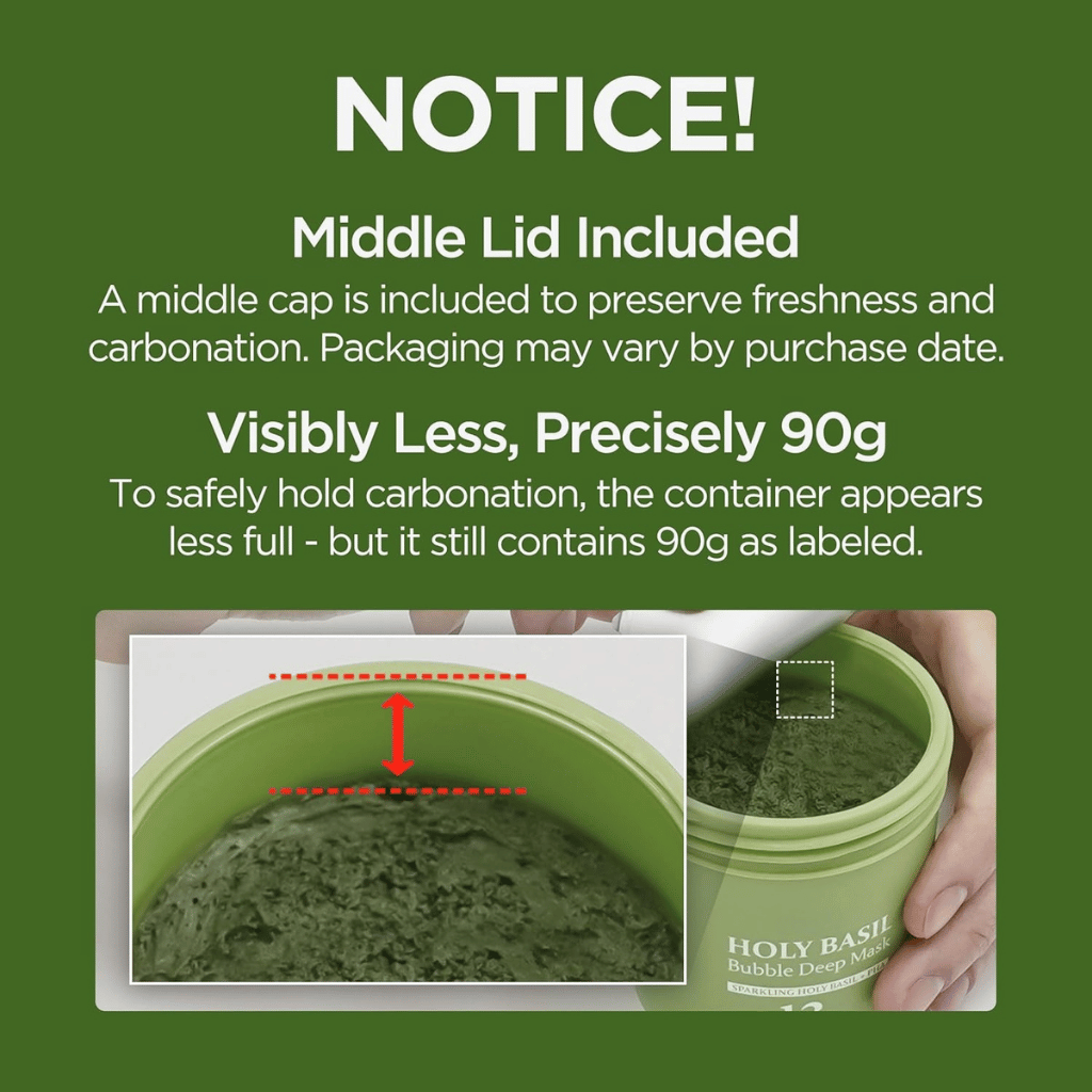 HeSilky™ Holy Basil Bubble Deep Mask