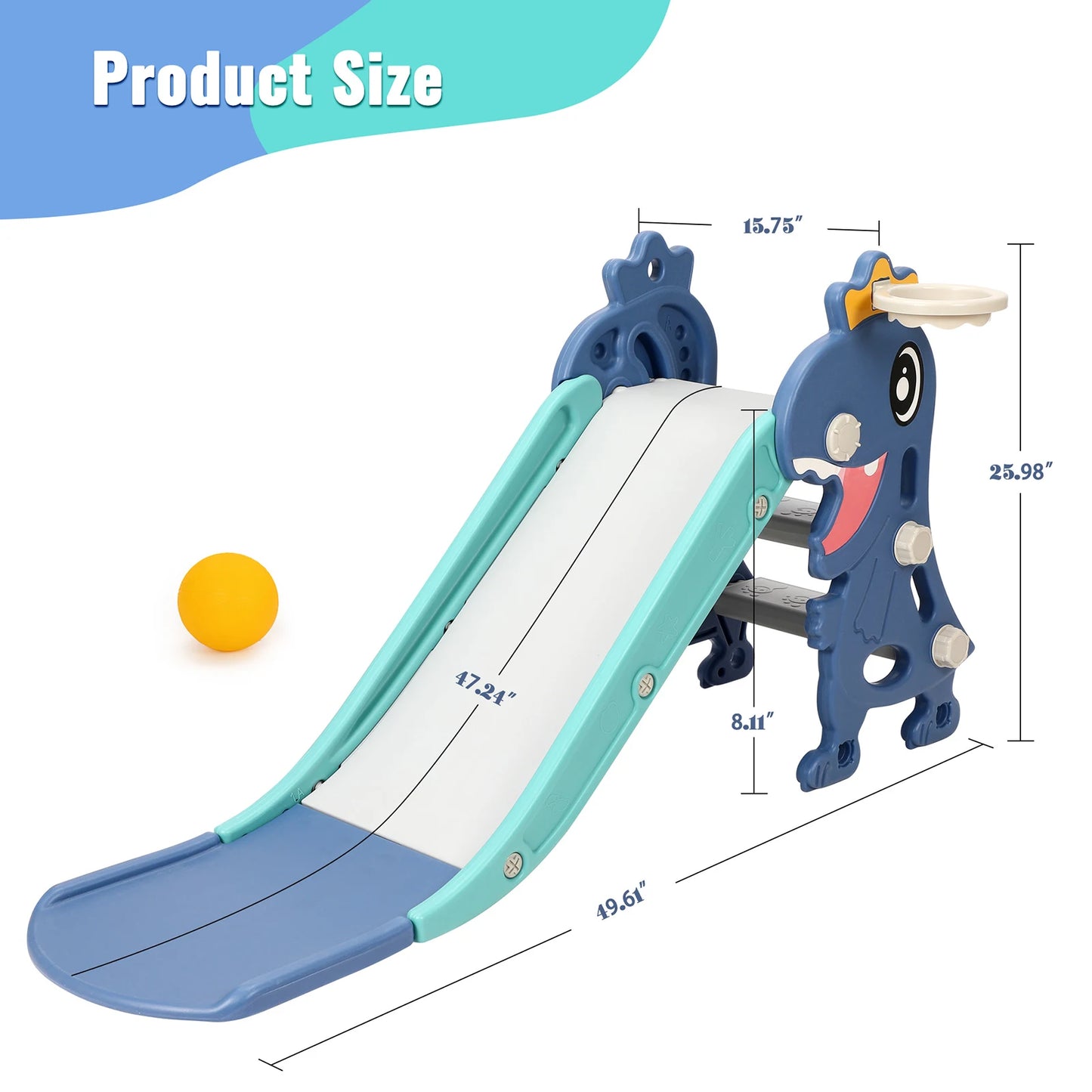 Toboggan pour enfants, toboggan pour bébé, balançoire pour enfants, aire de jeux intérieure, combinaison épaisse (Copie)