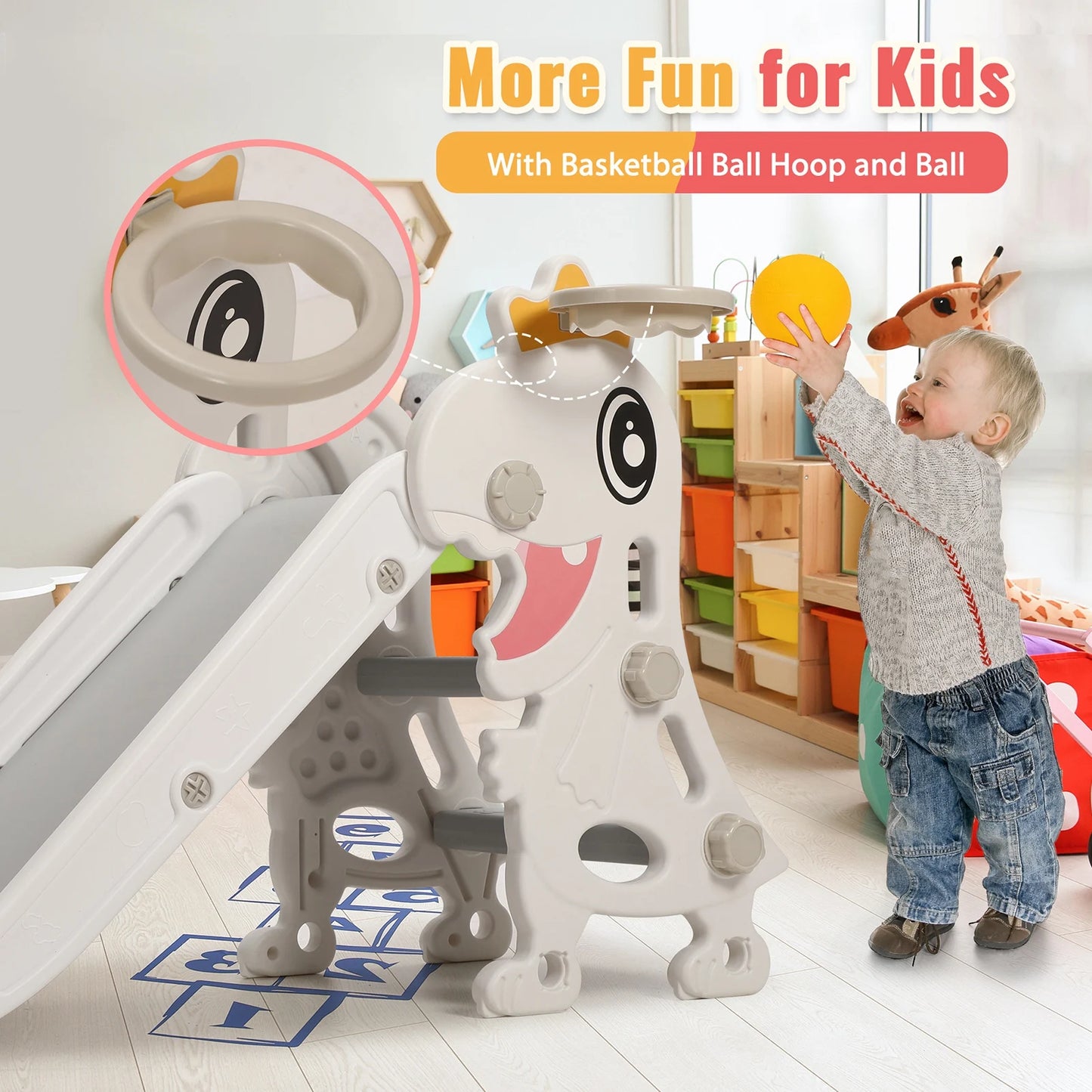 Toboggan pour enfants, toboggan pour bébé, balançoire pour enfants, aire de jeux intérieure, combinaison épaisse (Copie)