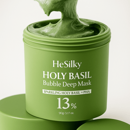 HeSilky™ Holy Basil Bubble Deep Mask