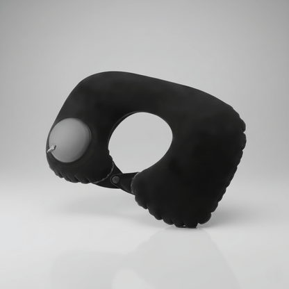 SilqAir™ Inflatable Travel Pillow — Packs Flat, Supports Your Neck