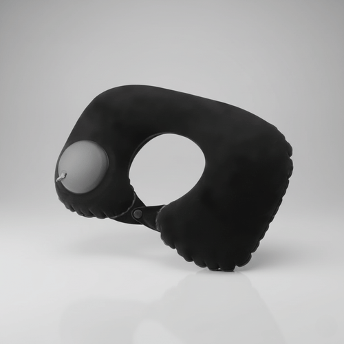 SilqAir™ Inflatable Travel Pillow — Packs Flat, Supports Your Neck