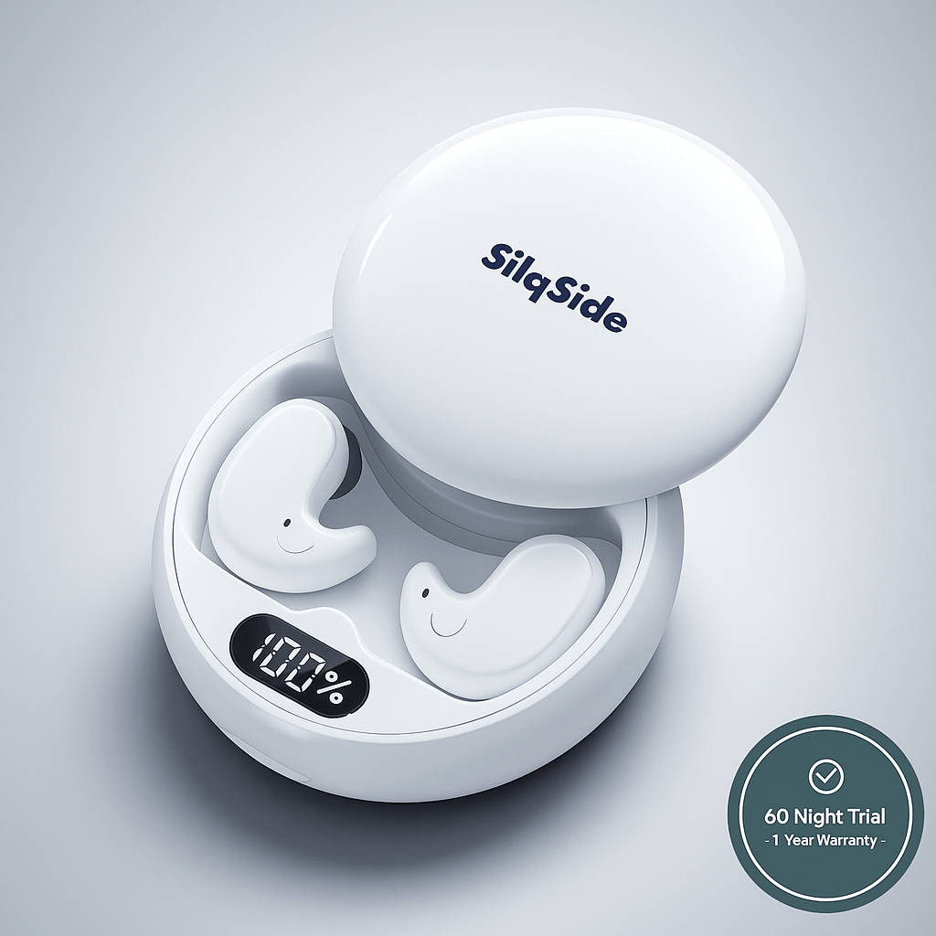 SilqSide™ –  The Invisible Earbuds Without Pressure